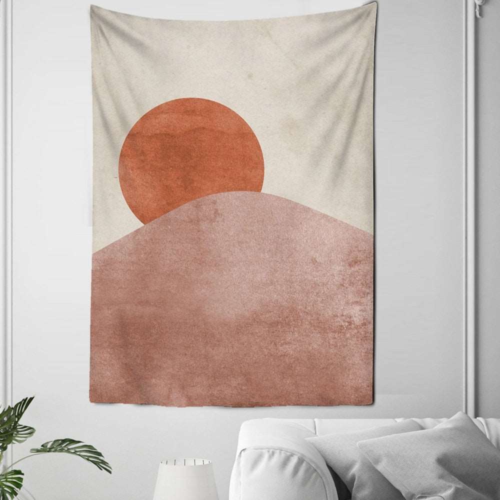 Warm Tapestry - Minimalistic Sunrise
