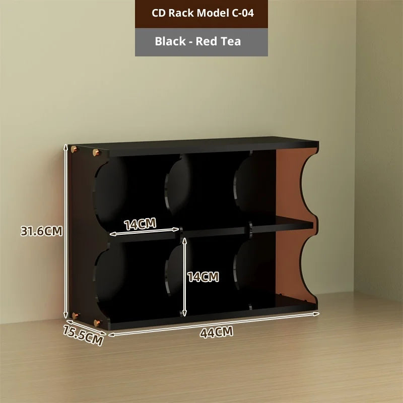 Modular Acrylic CD Desktop Storage Rack