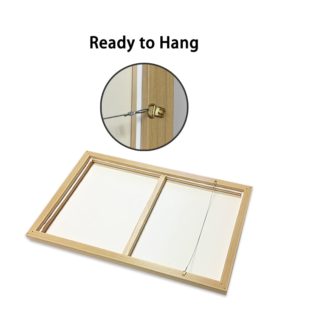 Wall Art Fashion Book Frame Canvas