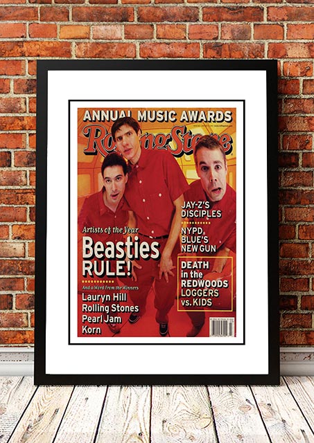 Beastie Boys' Rolling Stone Magazine Cover! - Framed