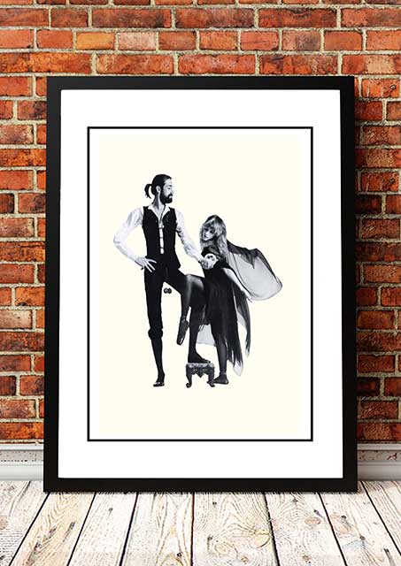 Fleetwood Mac ‘Rumours’ In Store Promotional Poster 1977 - Fram