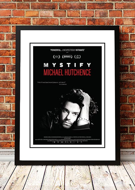 Michael Hutchence ‘Mystify’ Movie Poster 2019 - Framed