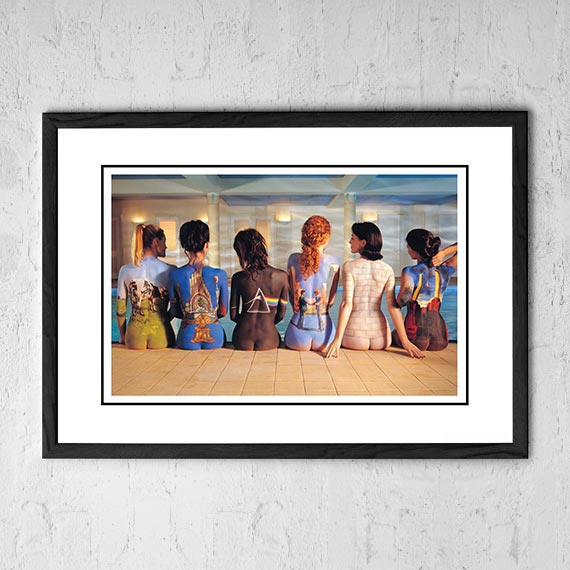 Pink Floyd ‘Painted Ladies’ Pop Art Print 1997 - Framed