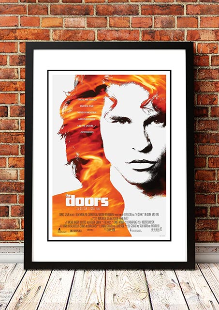 The Doors ‘The Doors’ Movie Poster 1991 - Framed