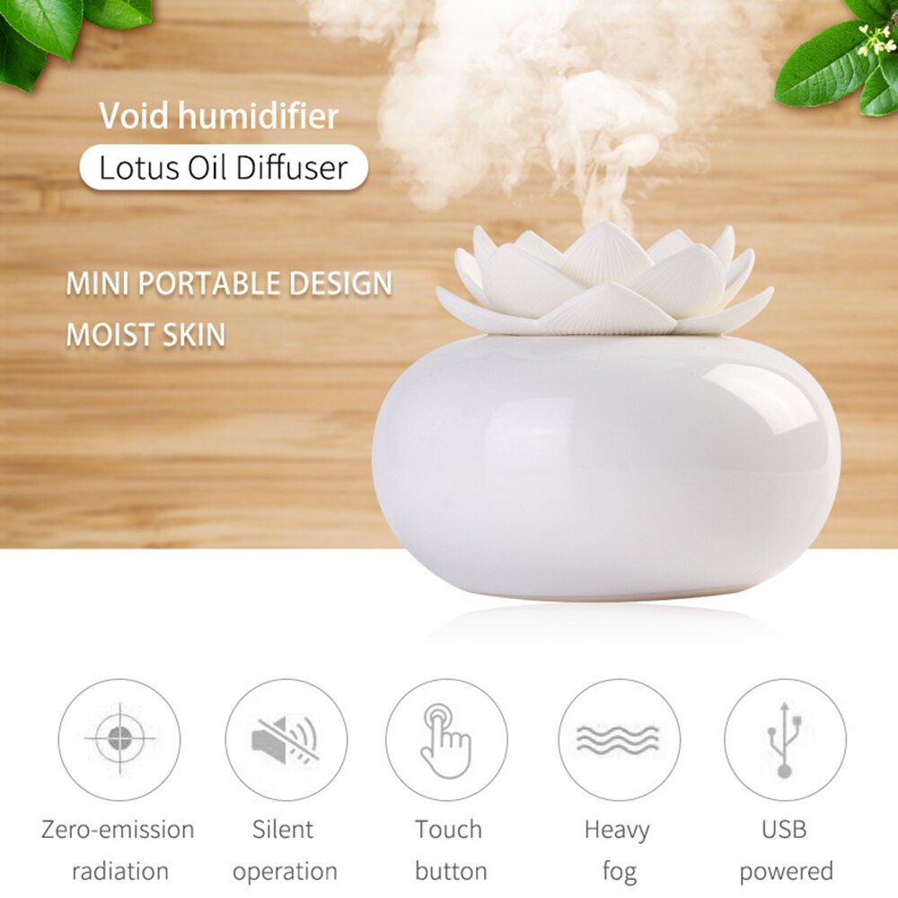 Lotus Flower Humidifier - USB Powered