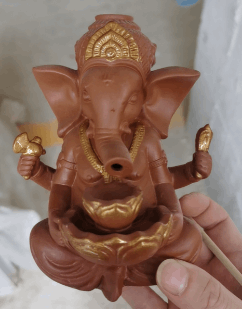 Ganesha Backflow Incense Burner | Elephant God