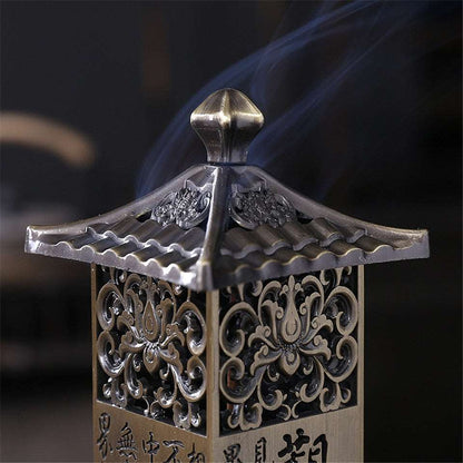 Antique Vertical Ceremonial Incense Stick Burner