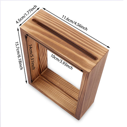 Glass Frame for Holding Plant Specimens