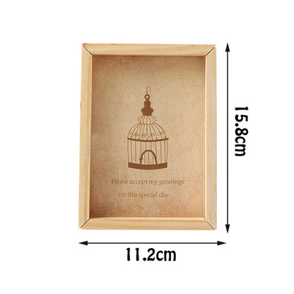 Glass Frame for Holding Plant Specimens