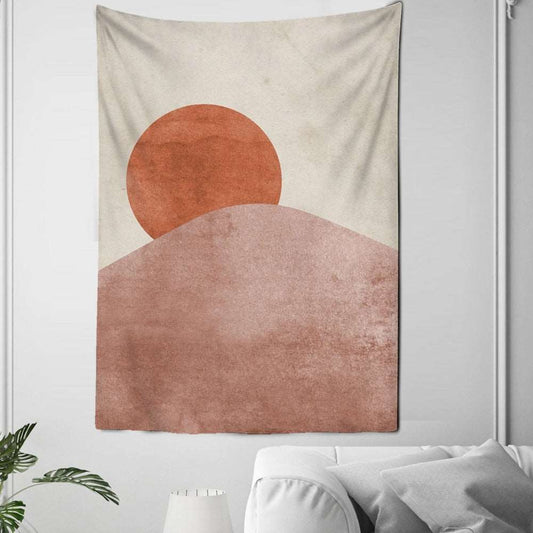 Warm Tapestry - Minimalistic Sunrise