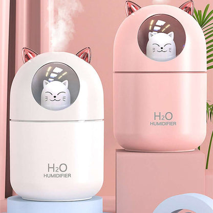 LED Kitten Bubble Humidifier - USB Powered