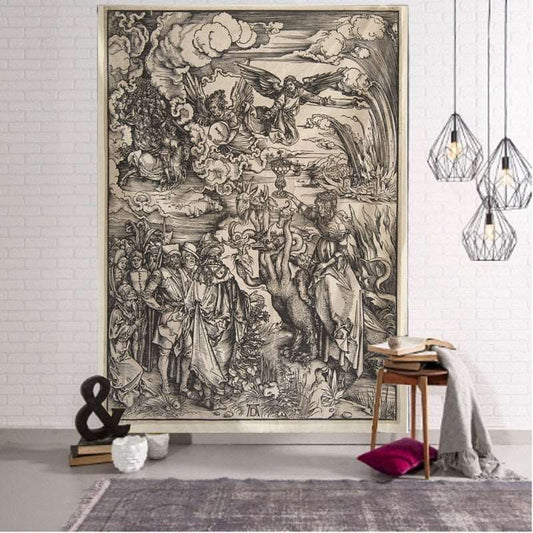 Elegant Greek Tapestry - Transcendent Wartime