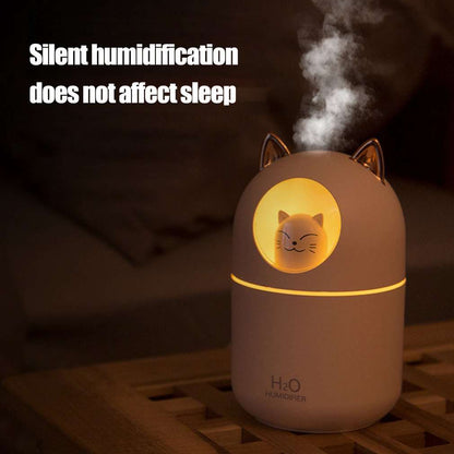 LED Kitten Bubble Humidifier - USB Powered