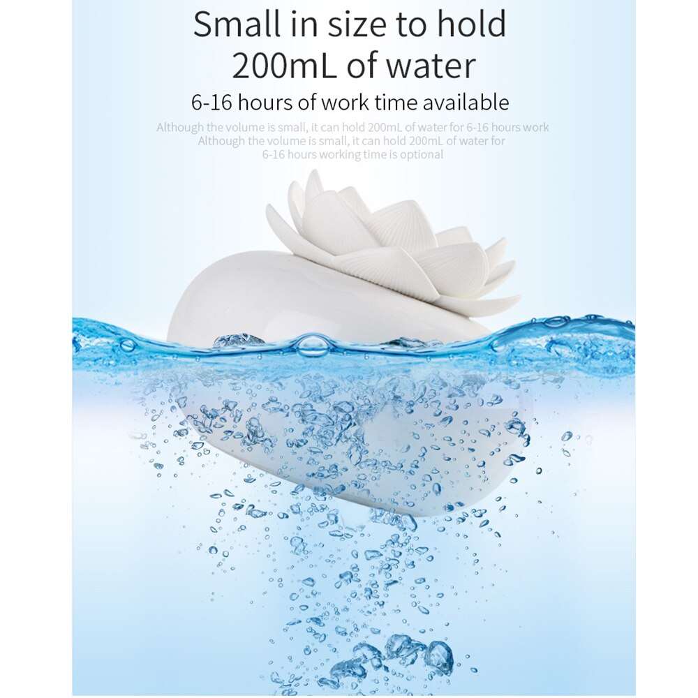 Lotus Flower Humidifier - USB Powered