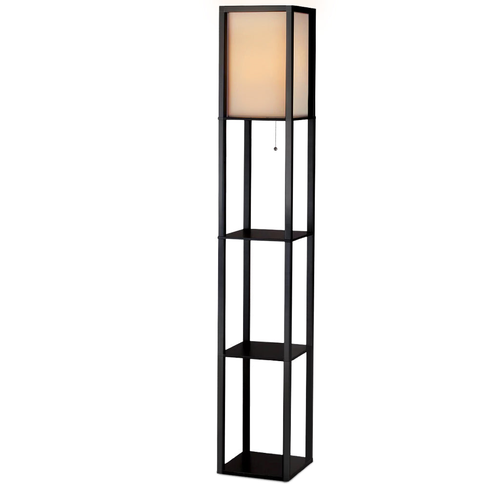Artiss Floor Lamp 3 Tier Shelf Storage LED Light Stand Home Room