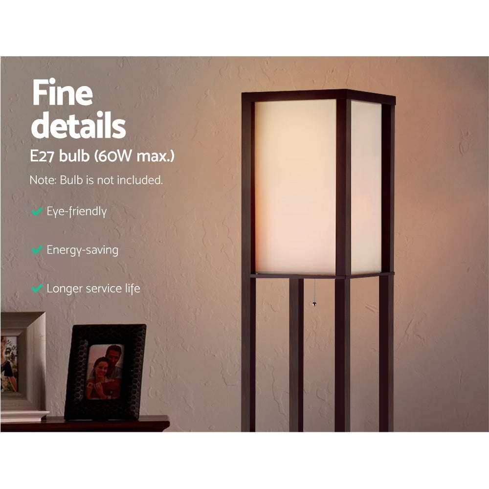 Artiss Floor Lamp 3 Tier Shelf Storage LED Light Stand Home Room