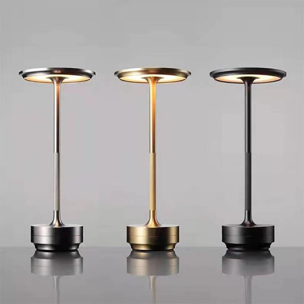 Machined Modern - Touch-Sensitive LED Rechargeable Lamp