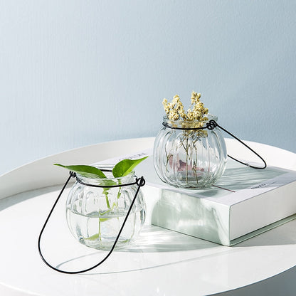 Hanging Glass Vases - Indoor Home Decoration
