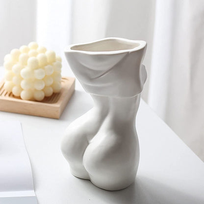 Feminine Elegance - Body Flower Vase