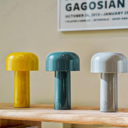 USB Mushroom Table Lamp - Touch-Sensitive Lighting