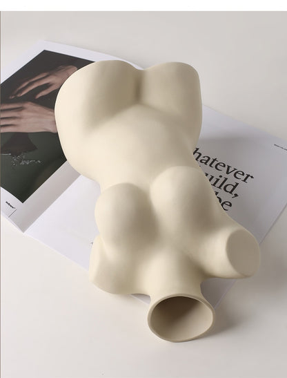 Creative Human Body Vase for Artful Home Decoration