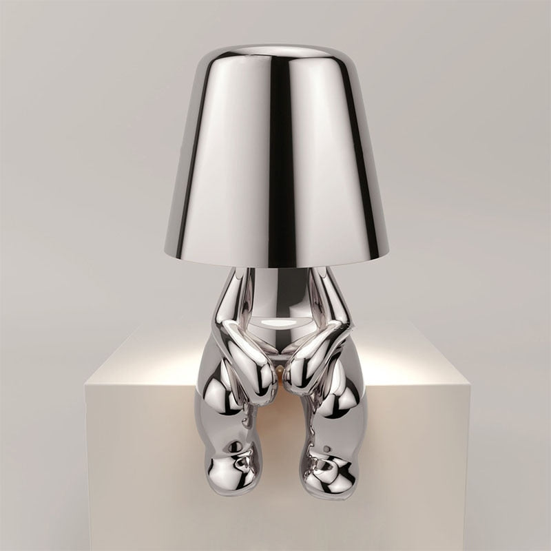 Little Chrome Man - USB Rechargeable
