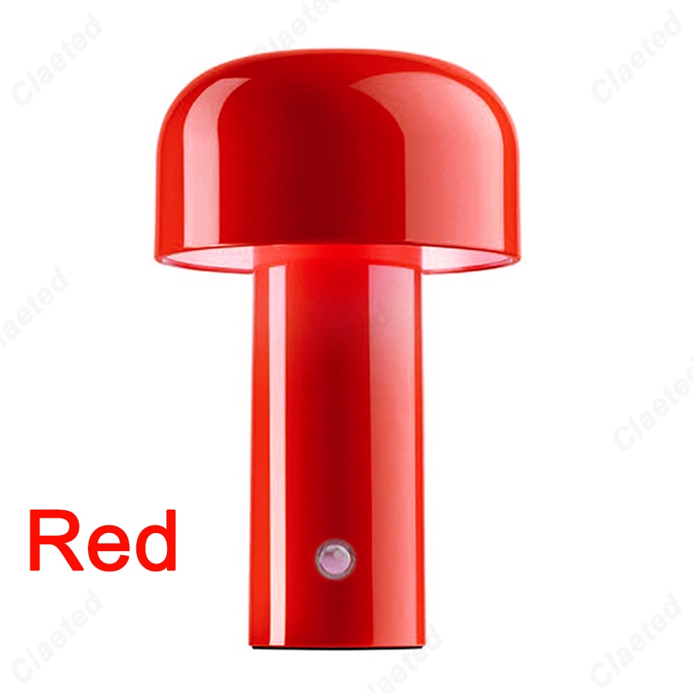 USB Mushroom Table Lamp - Touch-Sensitive Lighting