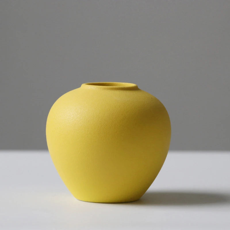 Set of 3 Ceramic Vases - Dusty Range