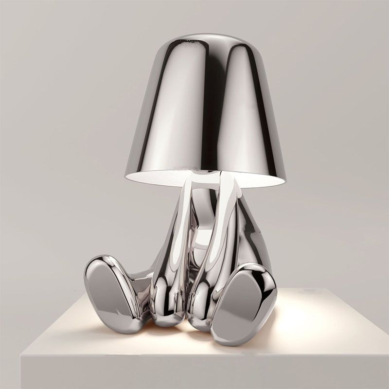 Little Chrome Man - USB Rechargeable