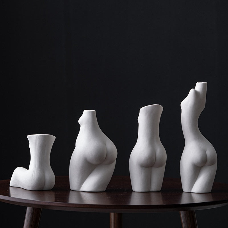 Ceramic Vase - Human Body Modelling Nordic Home Decoration