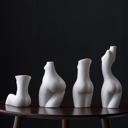 Ceramic Vase - Human Body Modelling Nordic Home Decoration