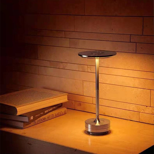 Machined Modern - Touch-Sensitive LED Rechargeable Lamp