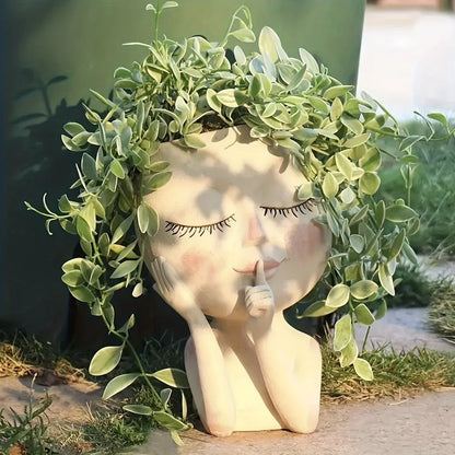 Creative Face Flower Pot