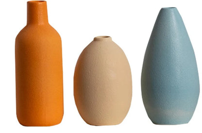 Astral Ceramic Vase Set (3pcs) - Coloured