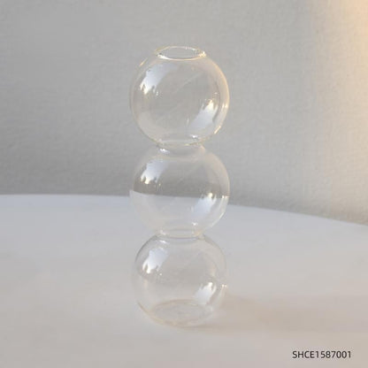 Nordic Glass Vase - Home Decor & Living Room Decoration