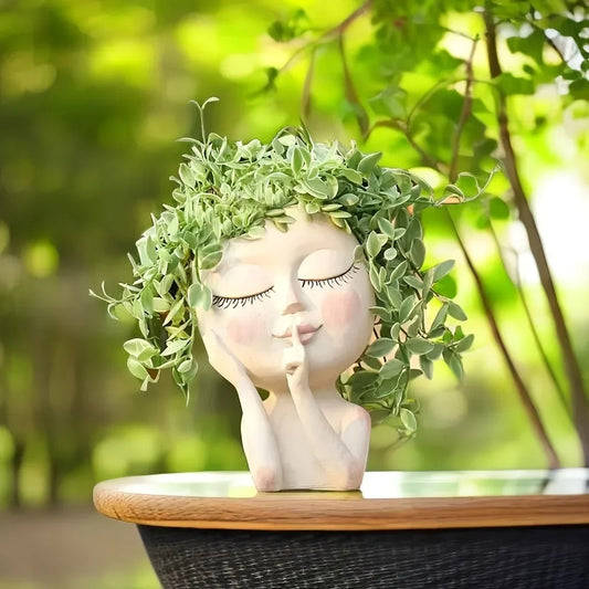 Creative Face Flower Pot