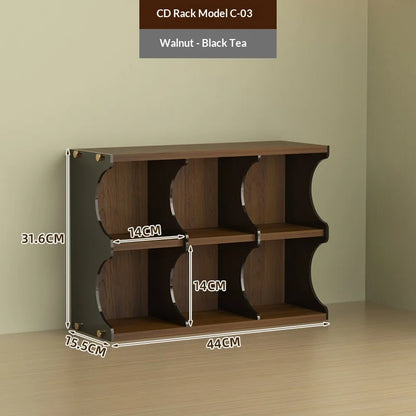 Modular Acrylic CD Desktop Storage Rack