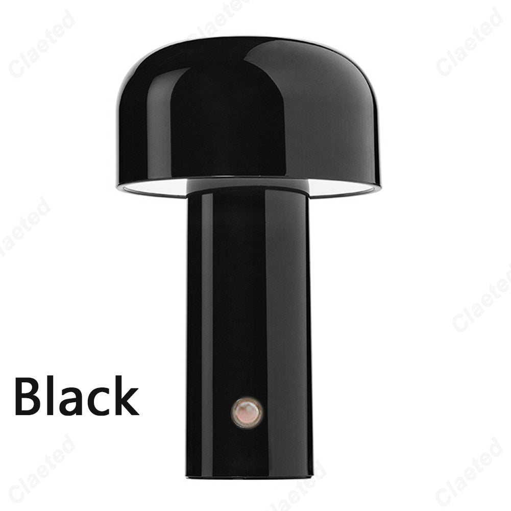 USB Mushroom Table Lamp - Touch-Sensitive Lighting