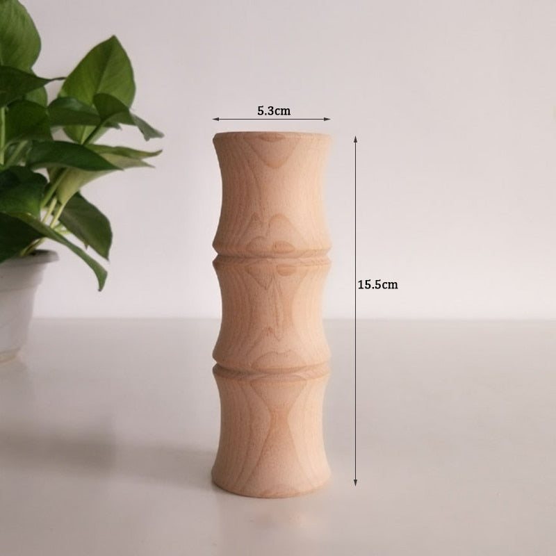 Wooden Vases for the Minimalist - Nature Inside