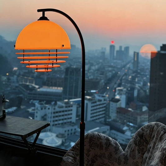 Bauhaus Sunset Arc Floor Lamp