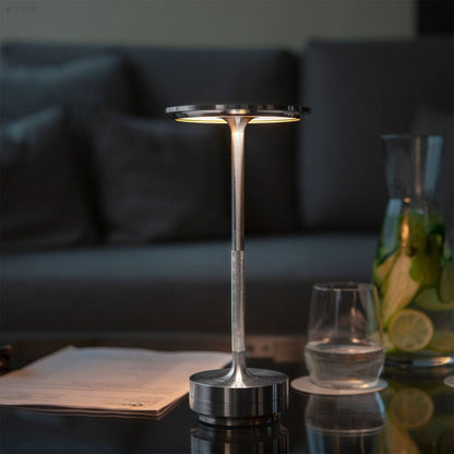 Machined Modern - Touch-Sensitive LED Rechargeable Lamp