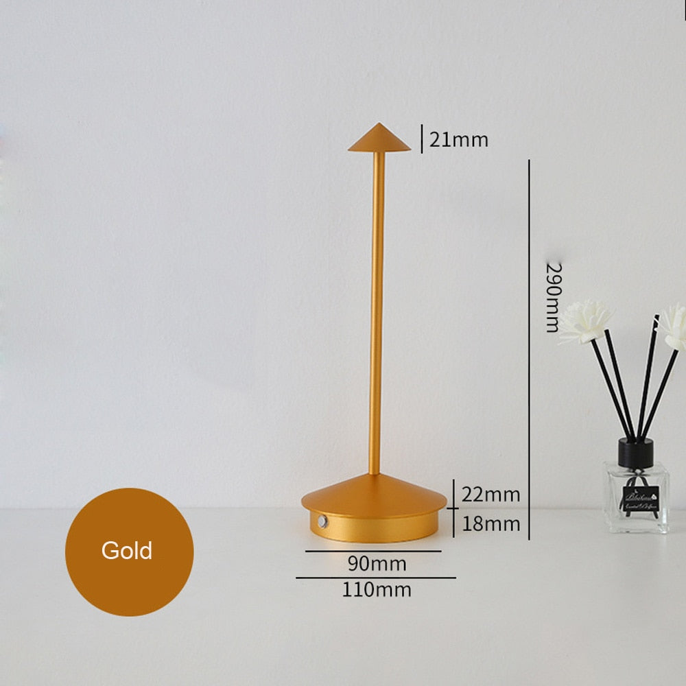 Sleek Arrow - 5V USB Rechargeable Lamp