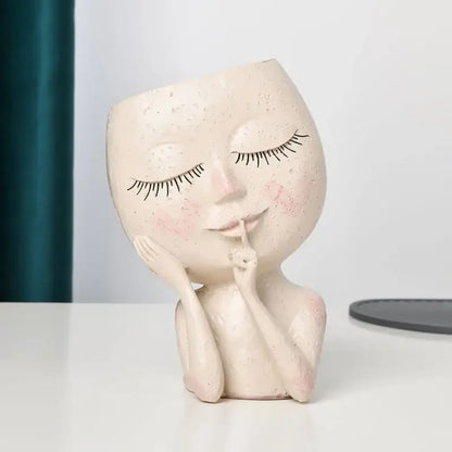 Creative Face Flower Pot