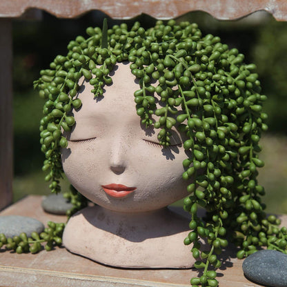 Creative Face Flower Pot - Bringing Nature and Art Together
