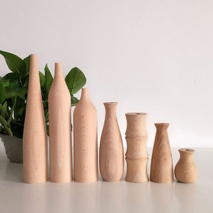 Wooden Vases for the Minimalist - Nature Inside