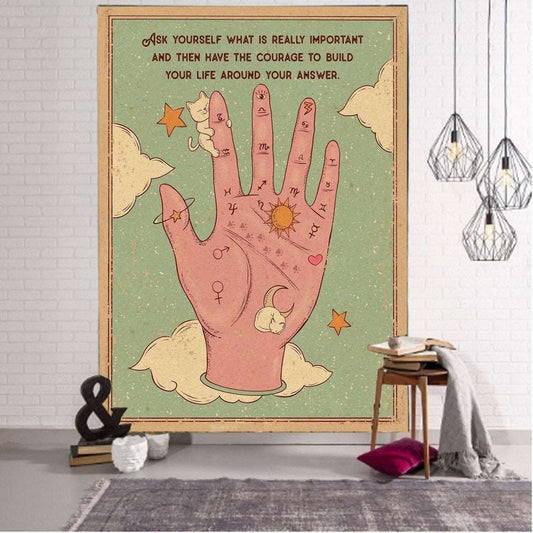 Affirmation Tapestry - Love Your Values