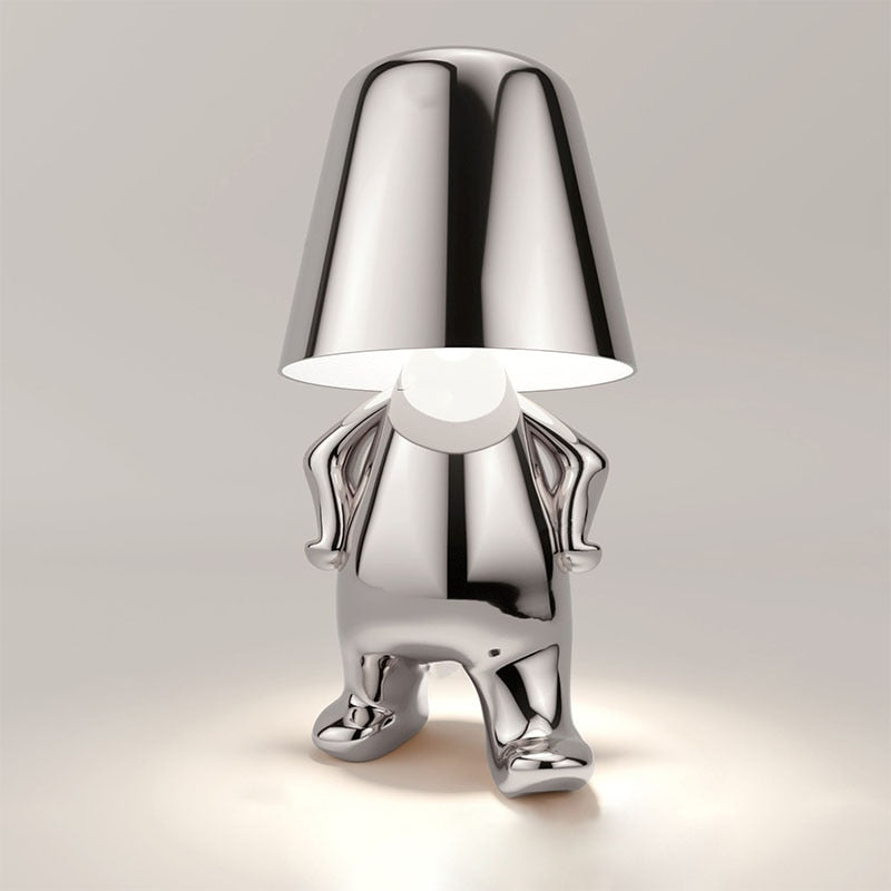 Little Chrome Man - USB Rechargeable