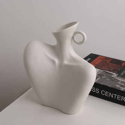 Creative Human Body Vase for Artful Home Decoration