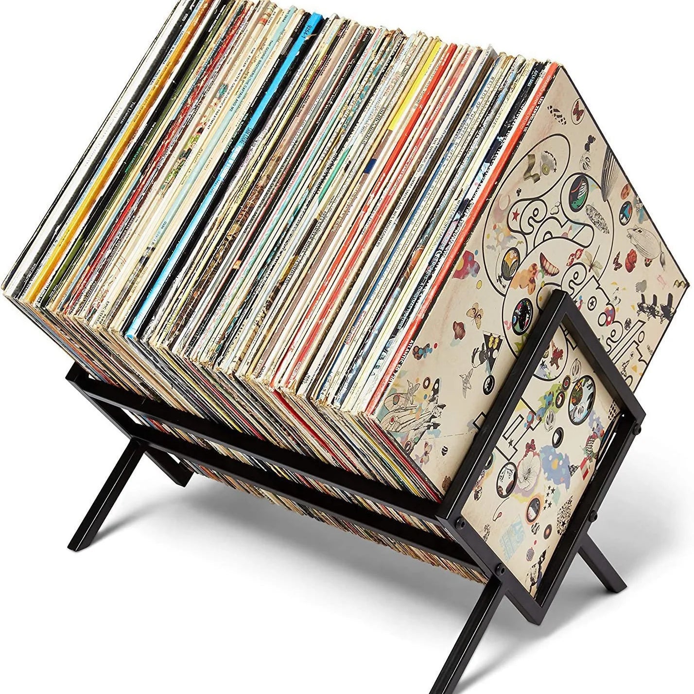 Matte Black "Archive" Vinyl Cradle