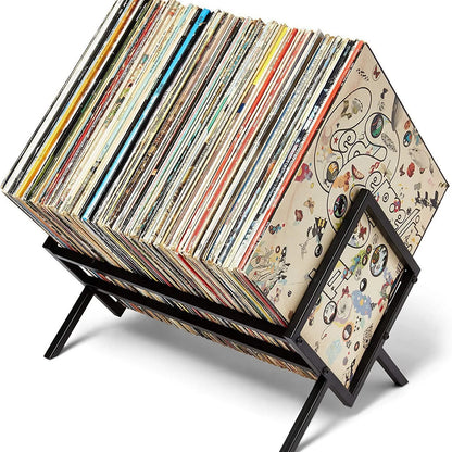 Matte Black "Archive" Vinyl Cradle